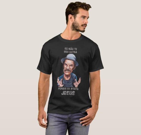 Camiseta Madruga 100% Algodão Qualidade Premium