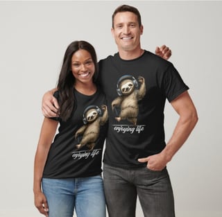 Nome do produto Camisa Preguiça Curtindo 100% Algodão Qualidade Premium