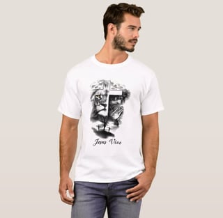 Camiseta Gospel O Divino 100% Algodão Qualidade Premium