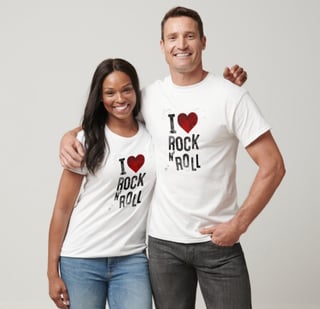 Camiseta I Love 100% Algodão Qualidade Premium