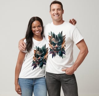 Nome do produto Camiseta Feminina Joker 100% Algodão Qualidade Premium