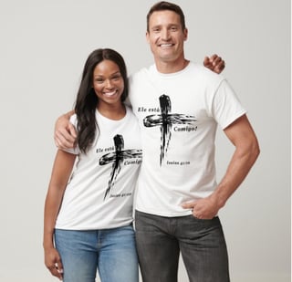 Nome do produto Camiseta Isaias Branca 100% Algodão Qualidade Premium