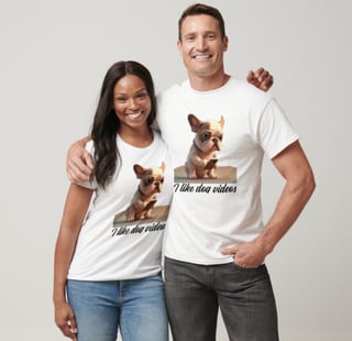 Camiseta Dog Like 100% Algodão Qualidade Premium