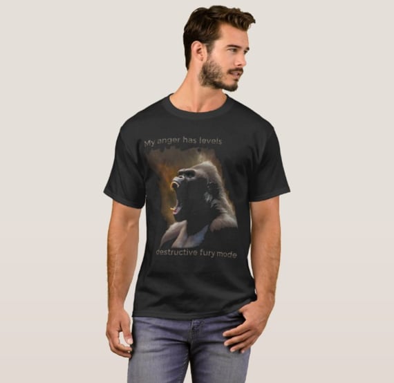 Camiseta Minha Raiva 100% Algodão Qualidade Premium