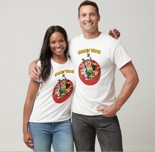Nome do produto Camiseta Feminina Looney 100% Algodão Qualidade Premium