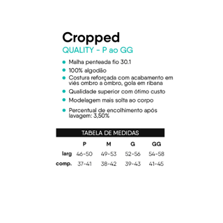 Nome do produto Cropped Tristness 