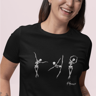 Camiseta Dry fit Mexe Esqueleto 