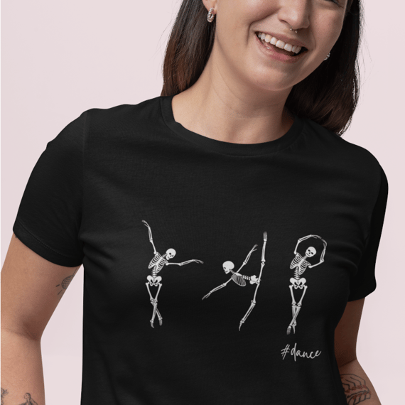 Camiseta Dry fit Mexe Esqueleto 