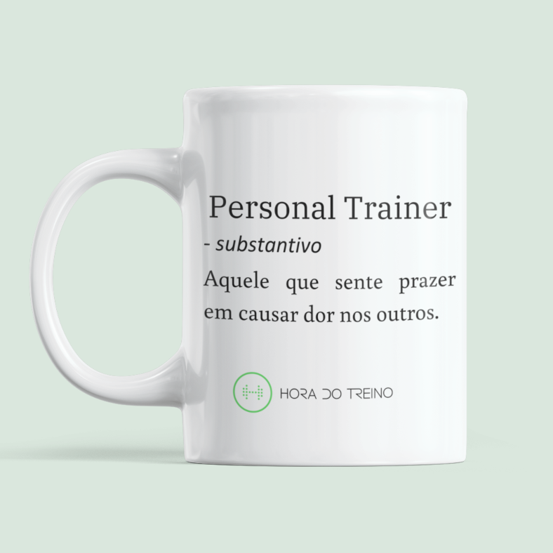 Nome do produto: Caneca Personal Trainer Significado