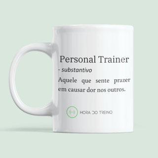 Caneca Personal Trainer Significado
