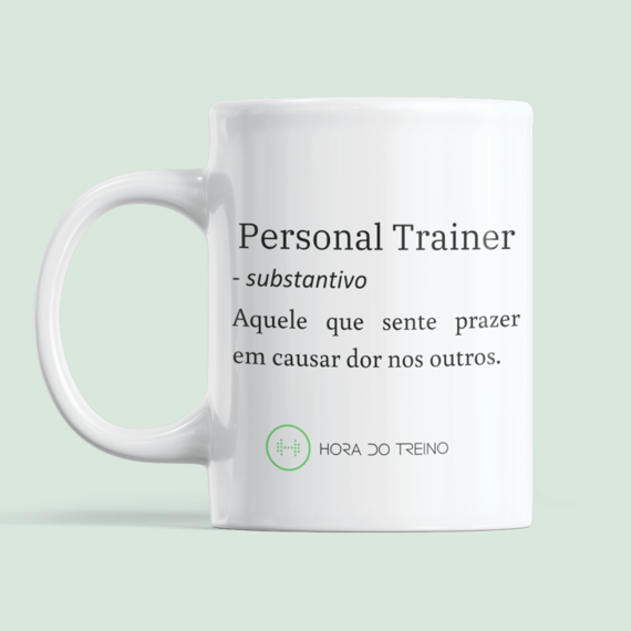 Caneca Personal Trainer Significado