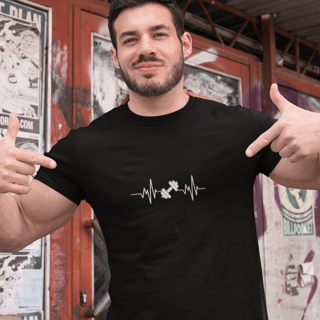 Camiseta Batimentos Musculação