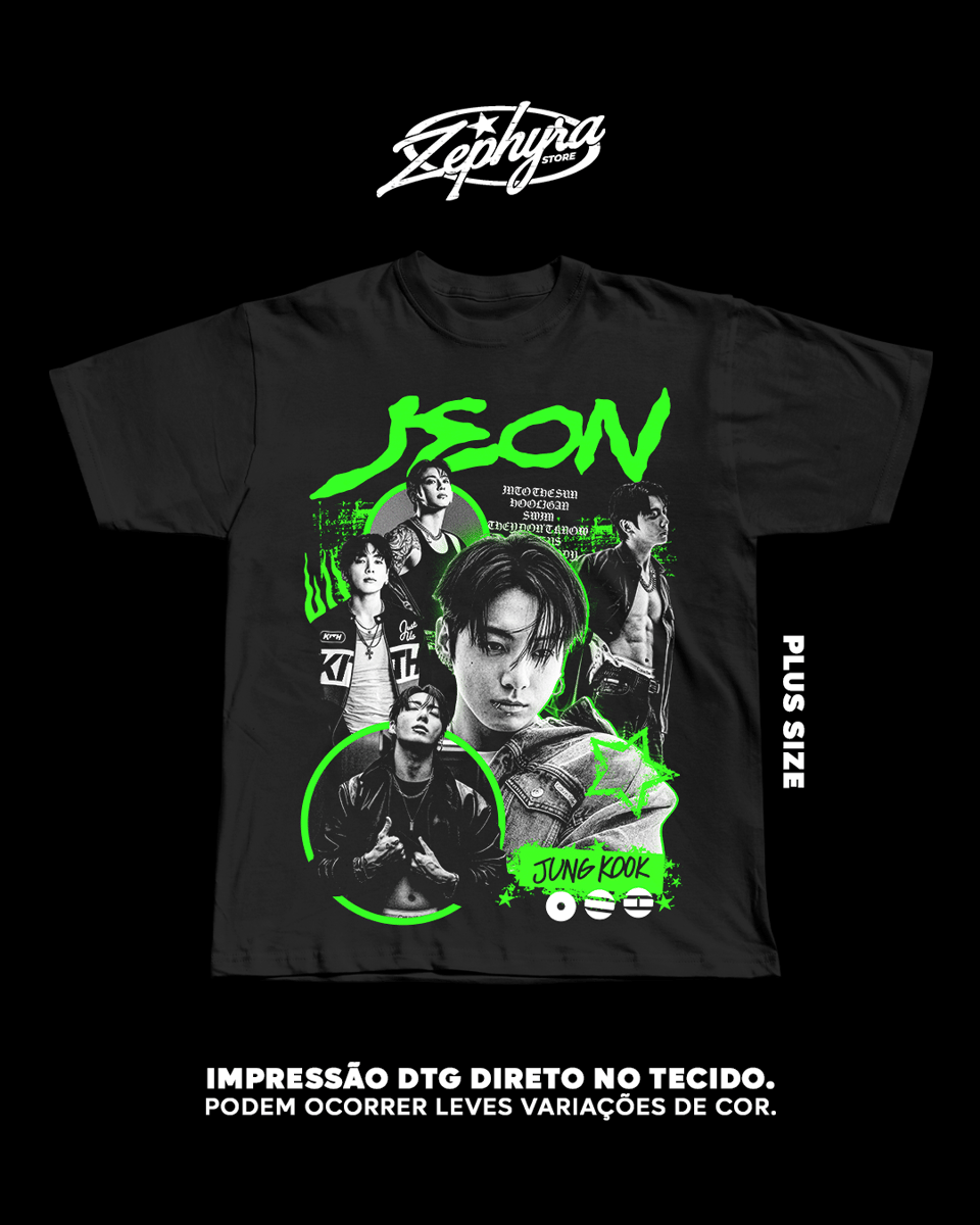 Nome do produto: Plus Size - JUNG KOOK BTS