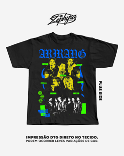 Nome do produto Plus Size - BTS TOUR 