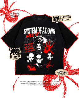 Nome do produto Oversized - SYSTEM OF A DOWN - Spiders