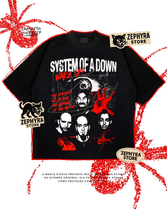 Oversized - SYSTEM OF A DOWN - Spiders