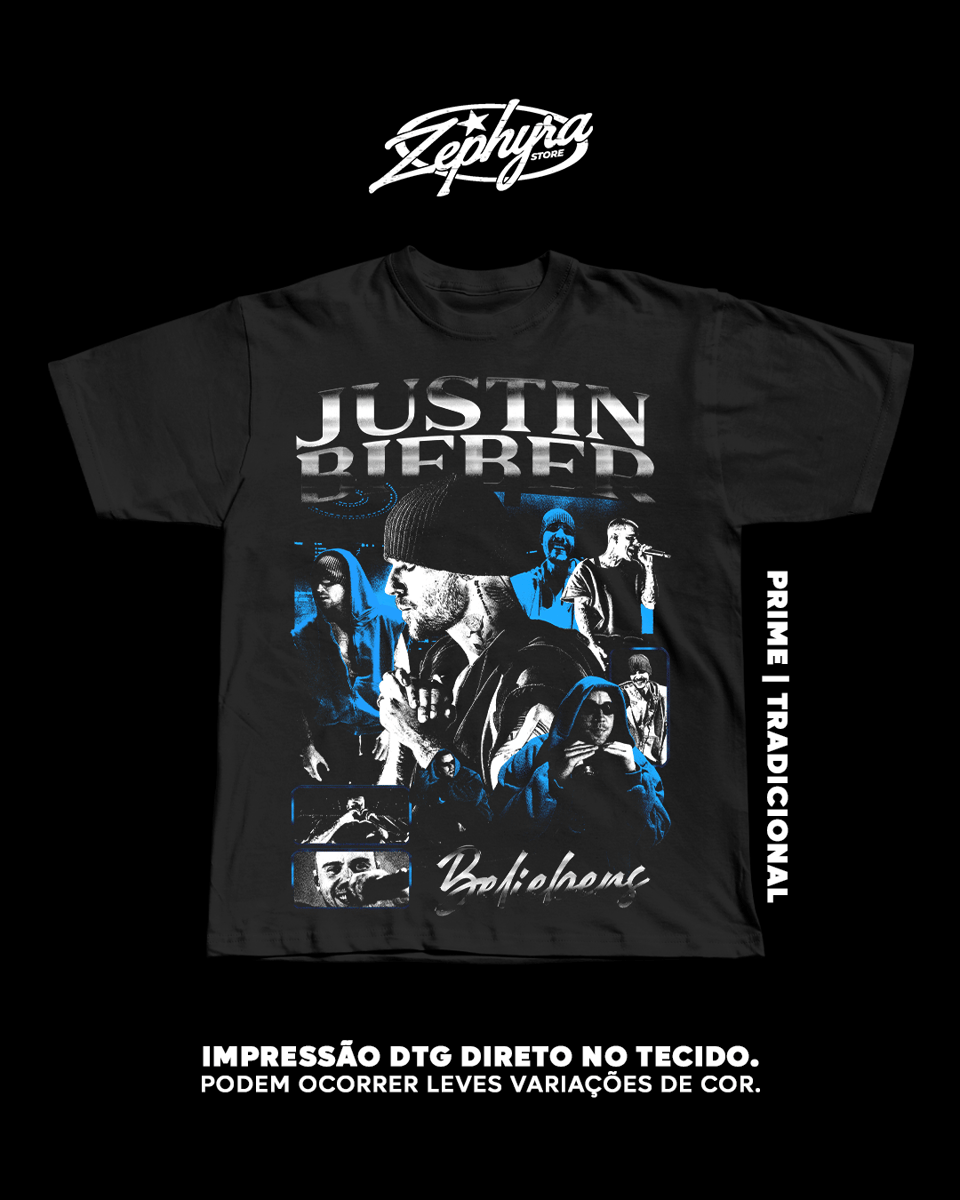 Nome do produto: Tradicional - Justin Bieber - JB