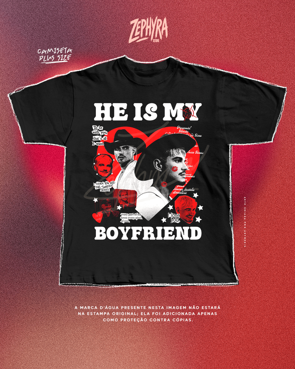 Nome do produto: Plus Size - He Is My - Jão