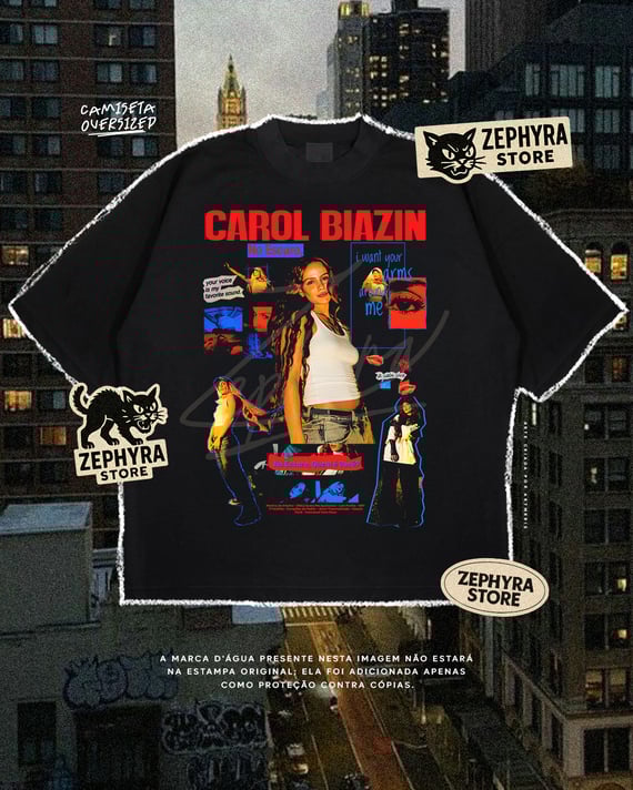 Oversized - Carol Biazin - No escuro quem é você?