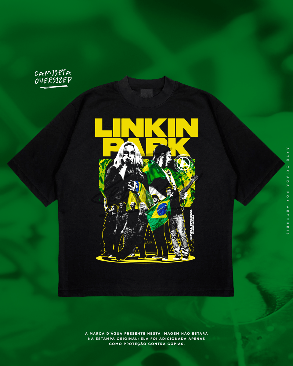 Nome do produto: Oversized - LINKIN PARK BR