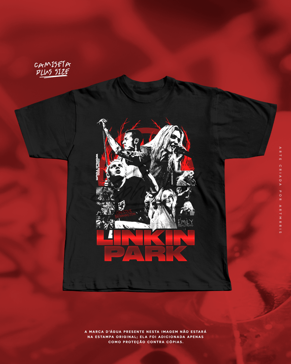 Nome do produto: Plus Size - Linkin Park - LP