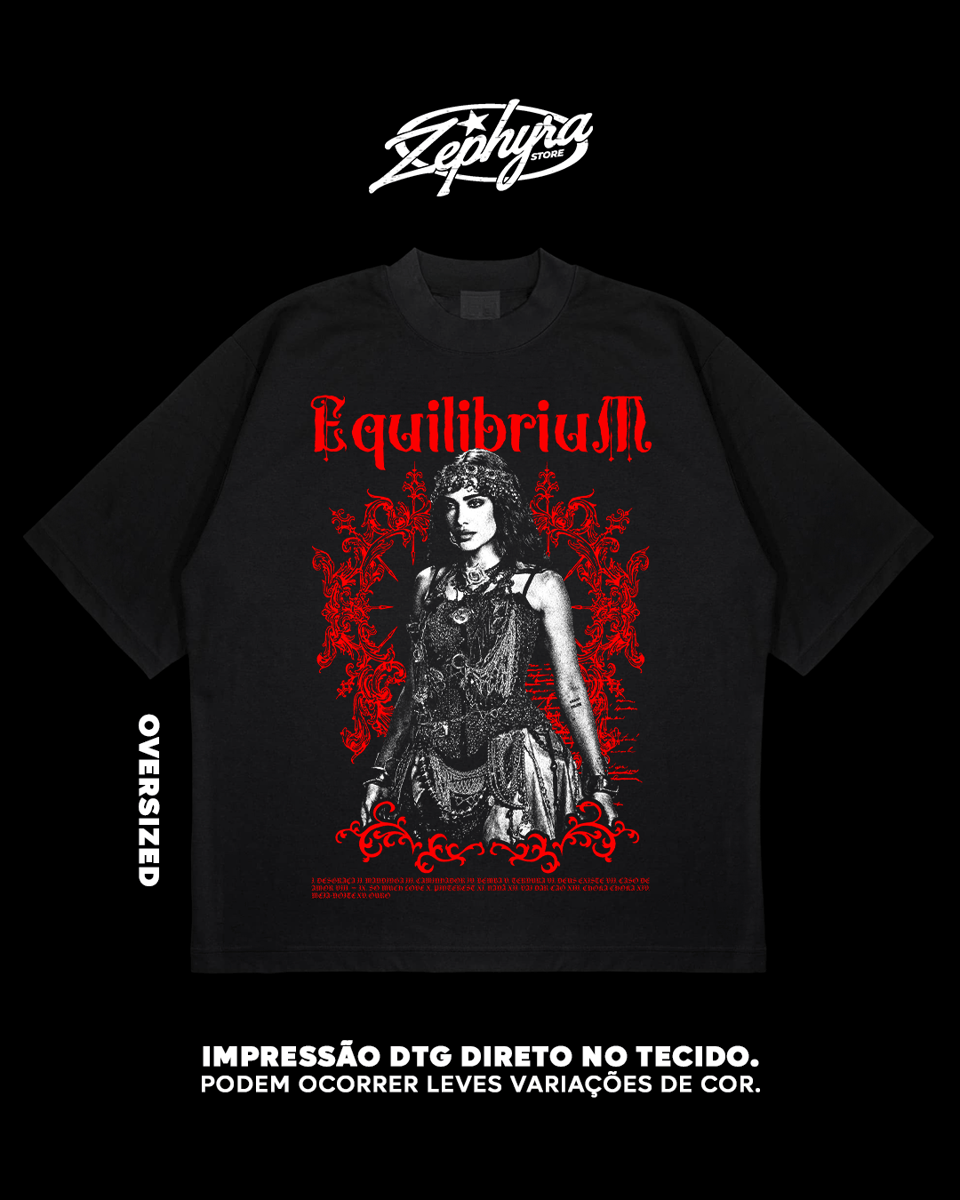 Nome do produto: Oversized - Desgraça - Anitta - Equilibrium