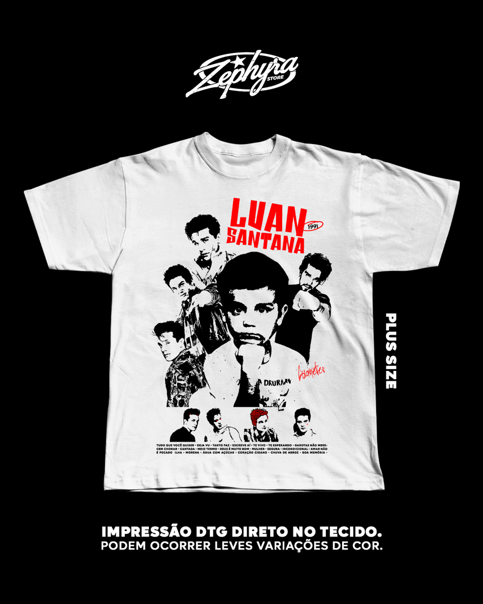 Nome do produto: Plus Size - Luan Santana - Eras