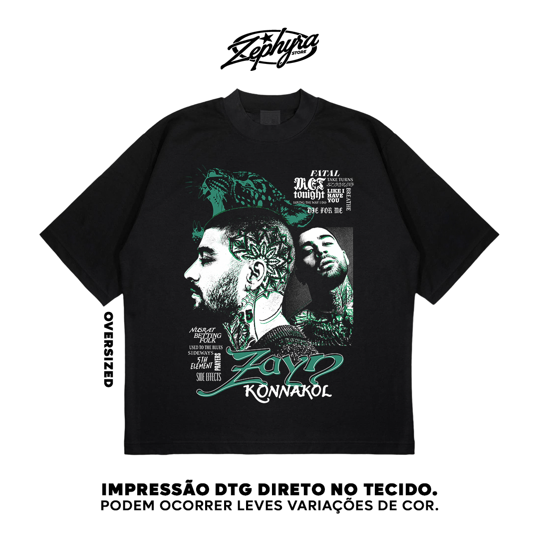 Nome do produto: Oversized - Zayn Malik - Fatal
