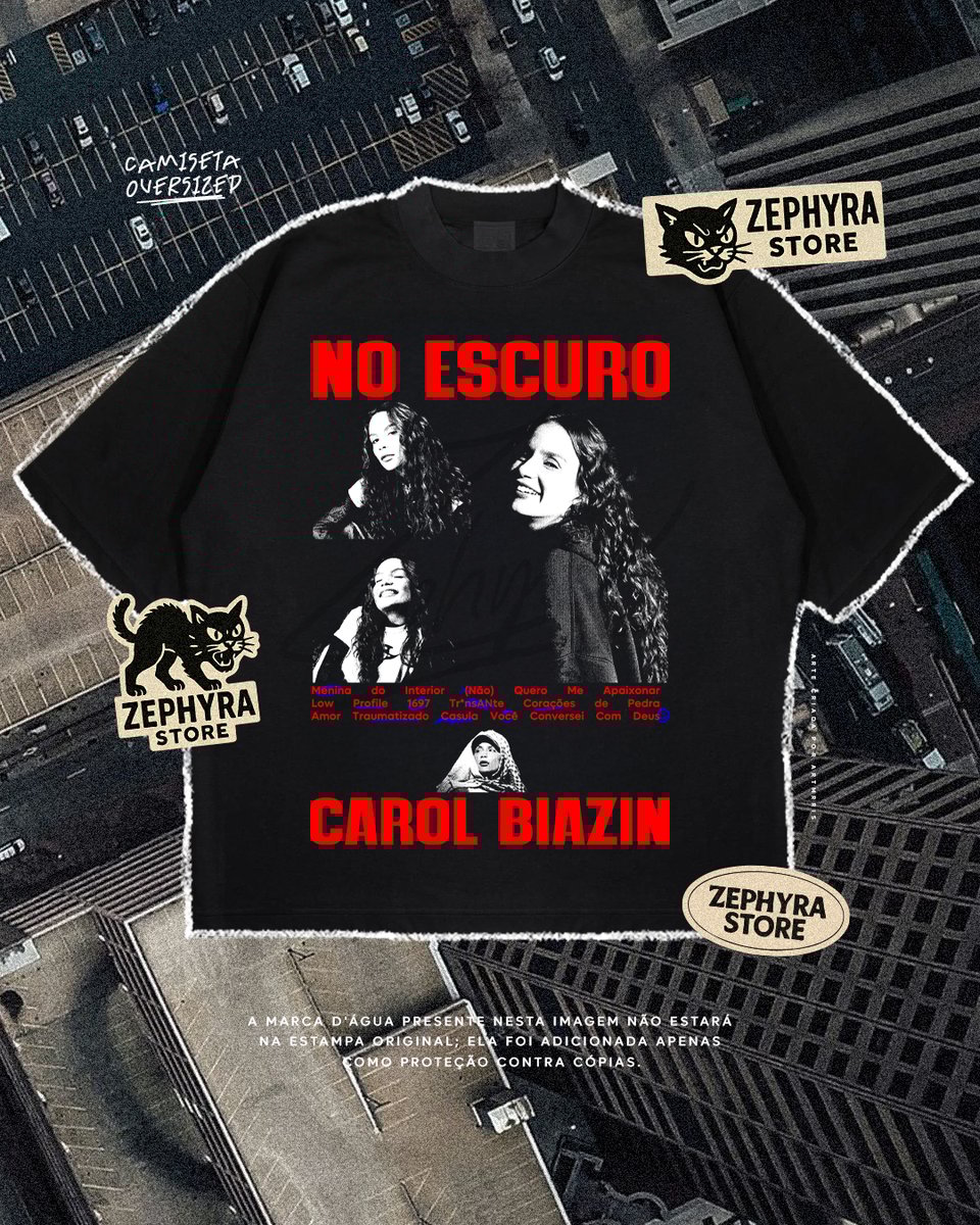 Nome do produto: Oversized - Carol Biazin - Escuro
