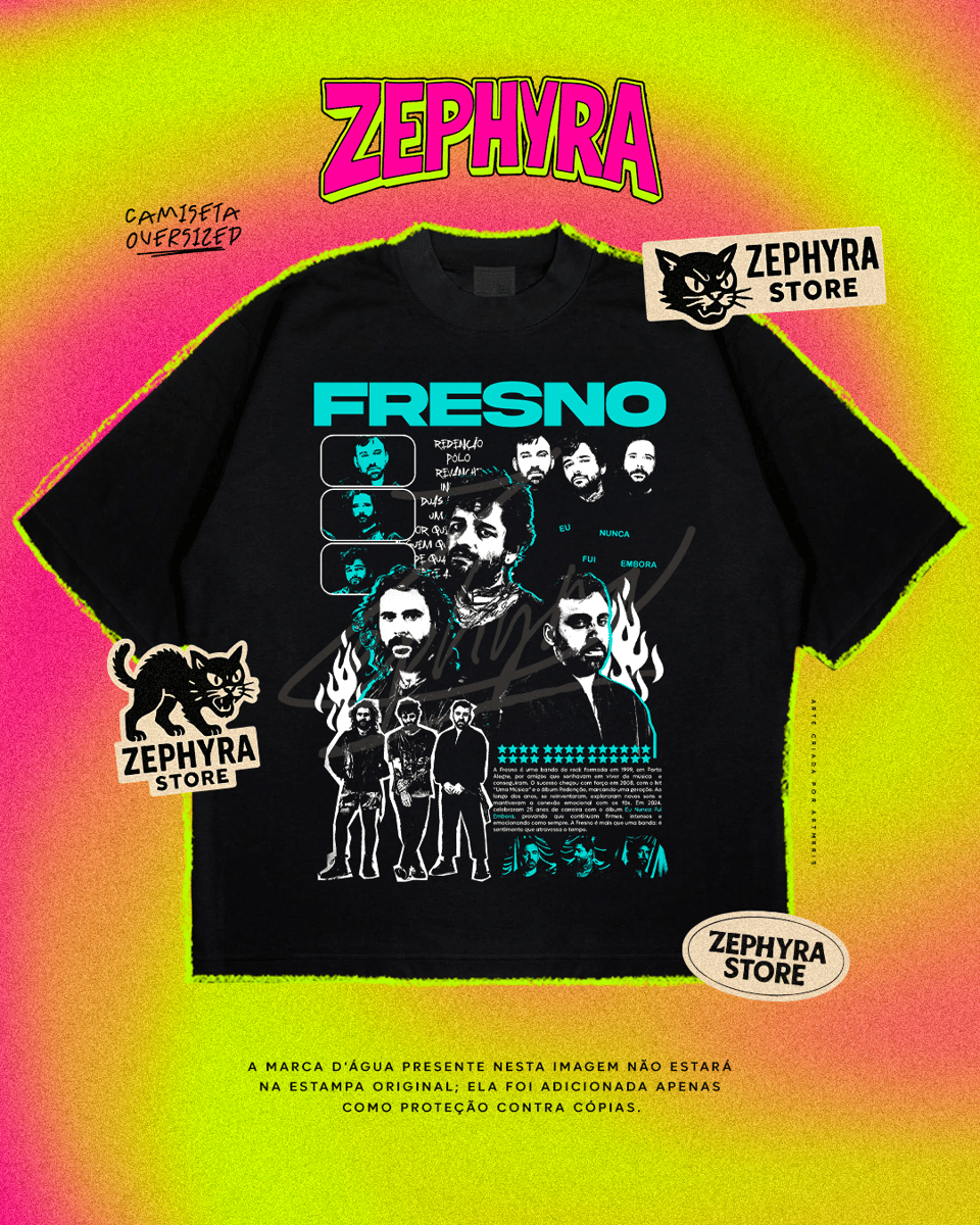 Nome do produto: Oversized  - Fresno - Tour