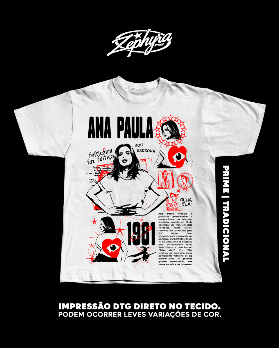 Nome do produto: Tradicional - Sou Bruxona - Ana Paula Renault