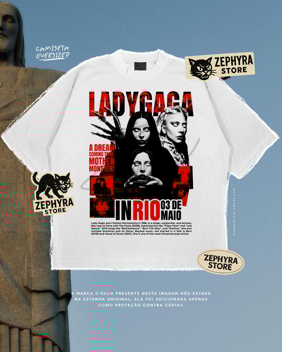 Nome do produto: Oversized -  Mayhem - 03 de Maio 