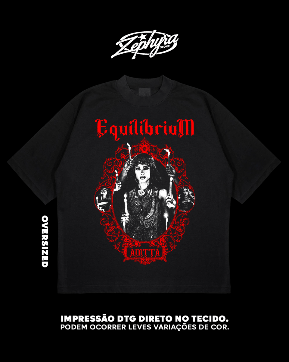 Nome do produto: Oversized - EQM - Anitta - Equilibrium