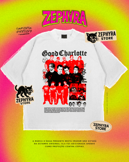 Nome do produto Oversized - Good Charlotte - Tour