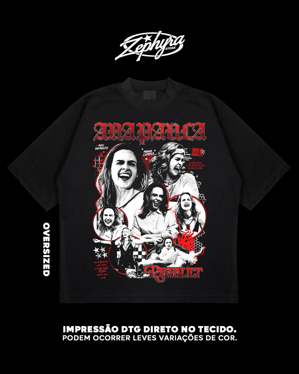 Nome do produto: Oversized -  Meu Diamante - Ana Paula Renault