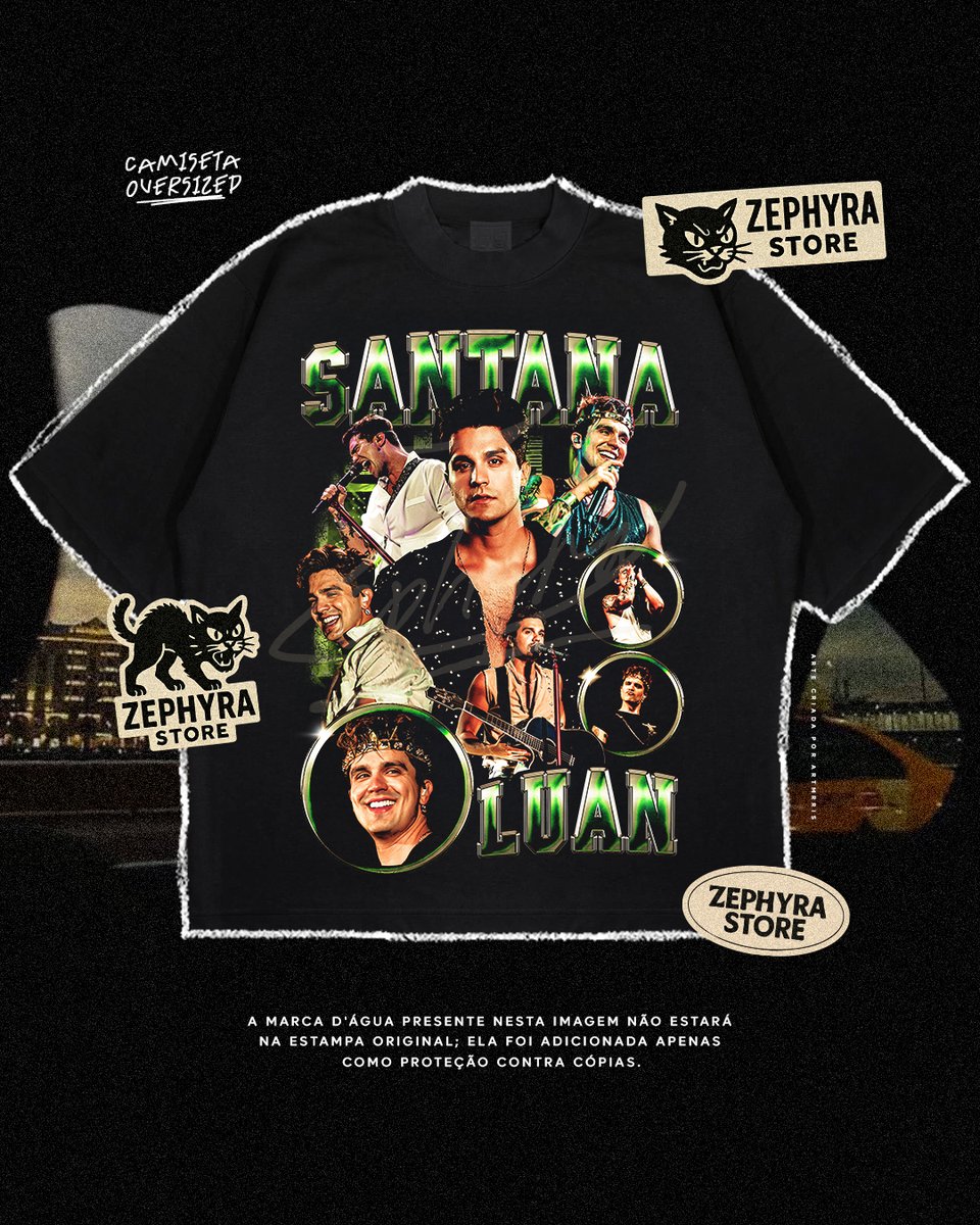 Nome do produto: Oversized - Luan Santana - LS