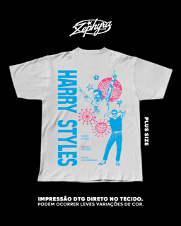 Nome do produto Plus Size - Harry Styles - DISCO | Frente - Verso