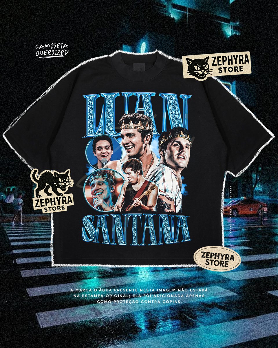 Nome do produto: Oversized - Luan Santana - Te Vivo