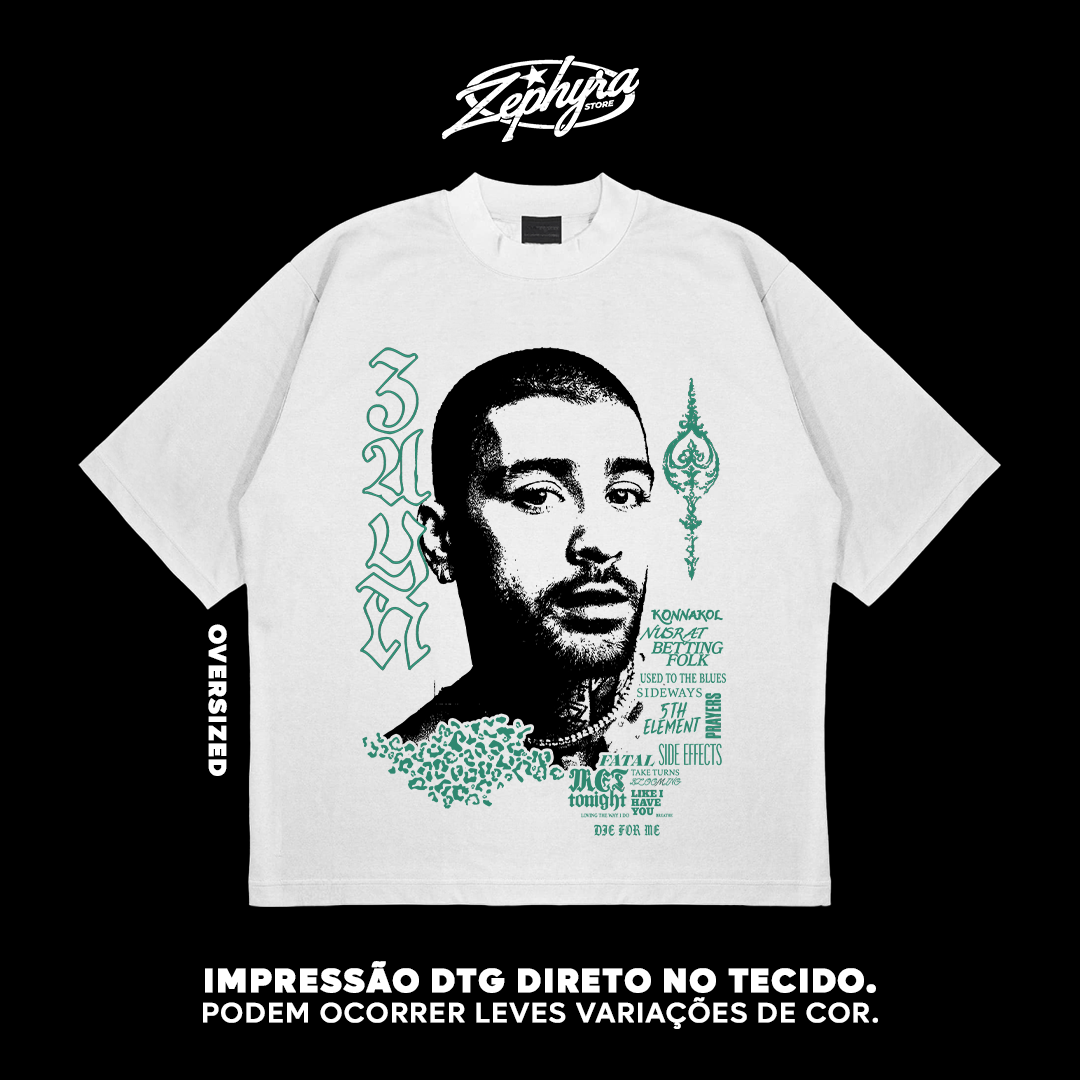 Nome do produto: Oversized - Zayn Malik - Nusrat