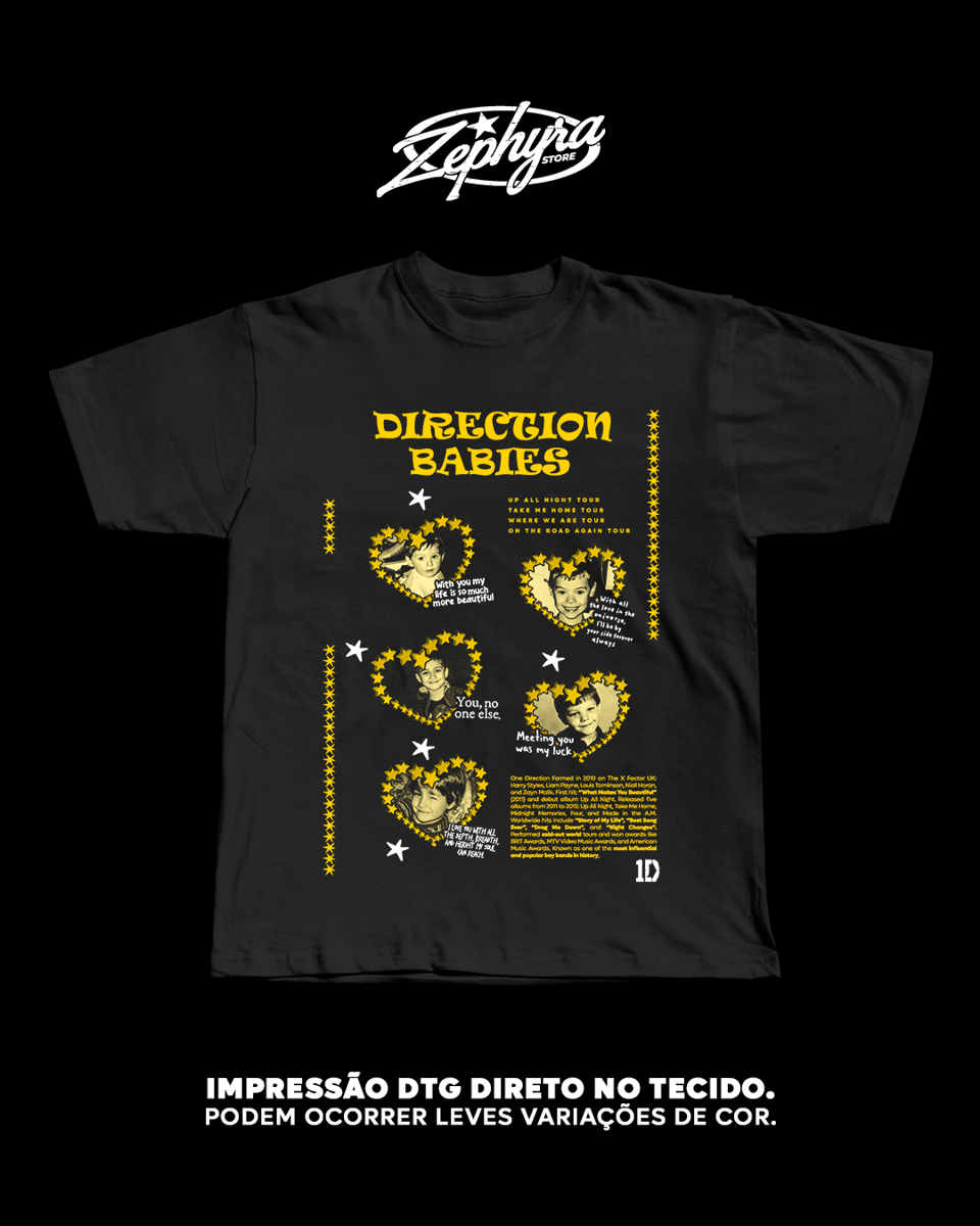 Nome do produto: Tradicional - One Direction - Direction Babies