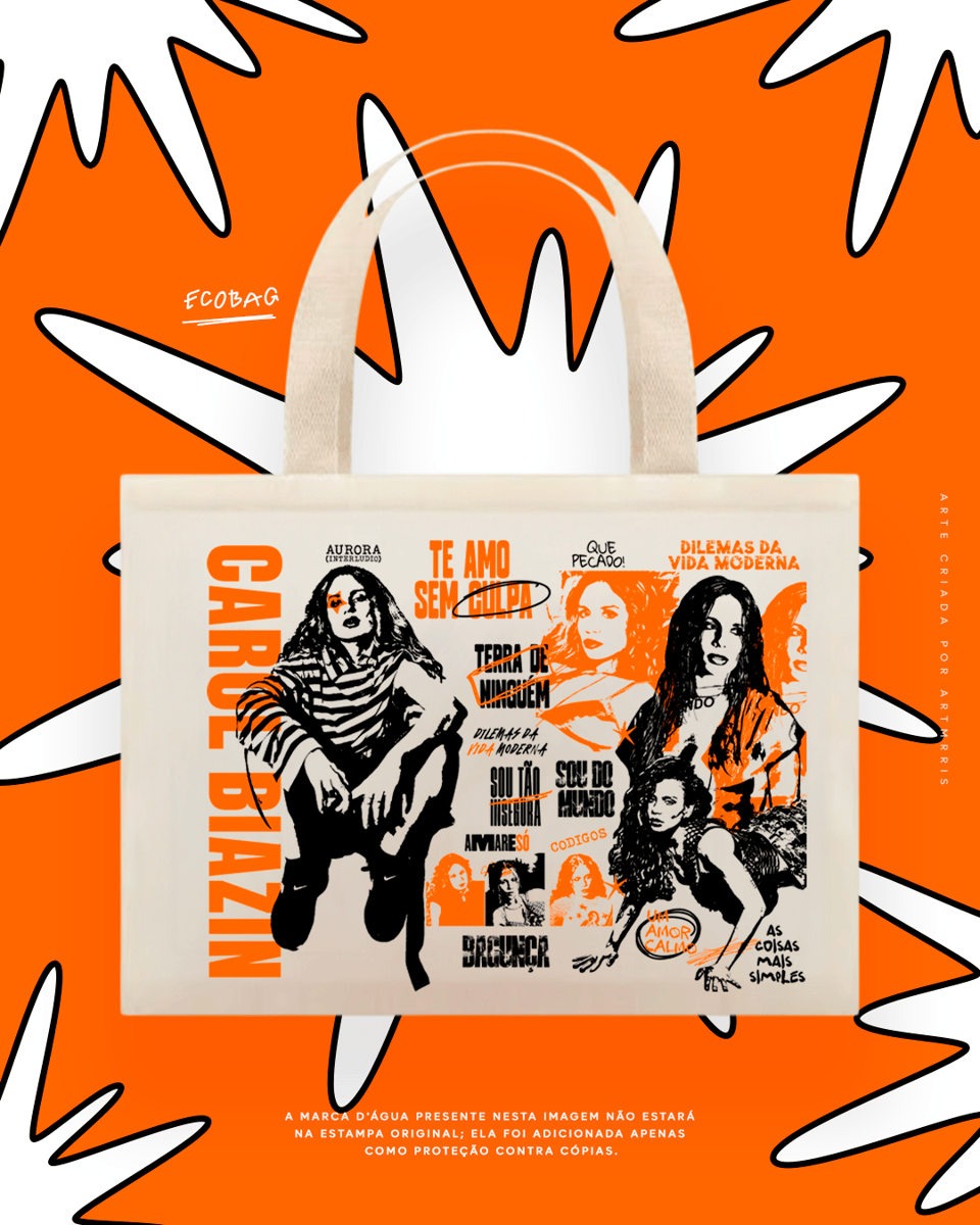 Nome do produto: Ecobag - Carol Biazin 