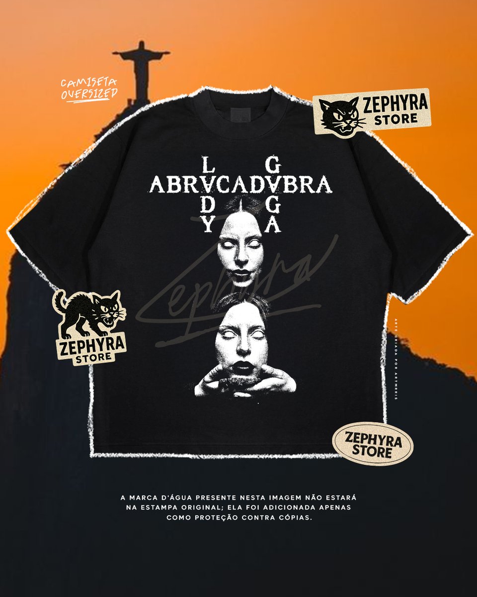 Nome do produto: Oversized -  Abracadabra - RJ