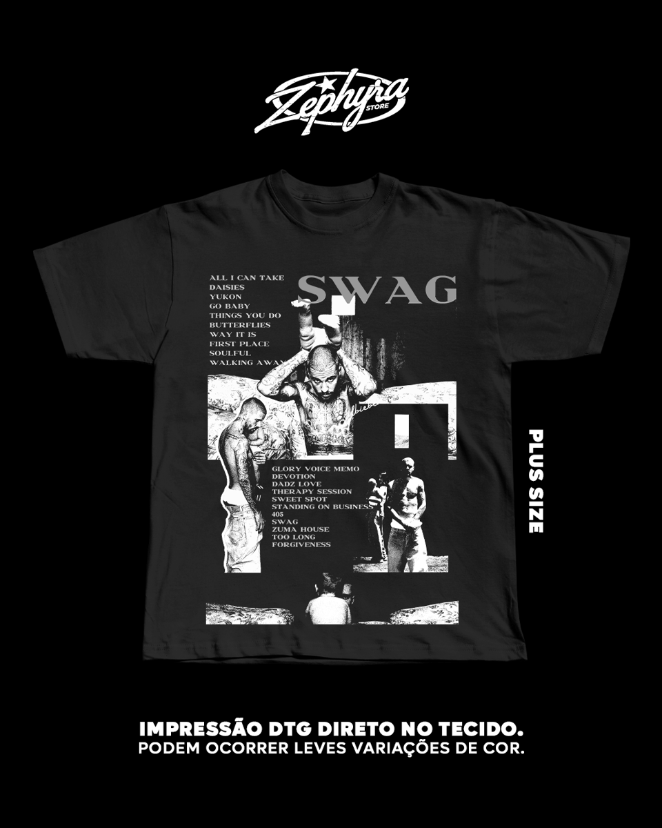 Nome do produto: Plus Size - SWANG - Justin Bieber