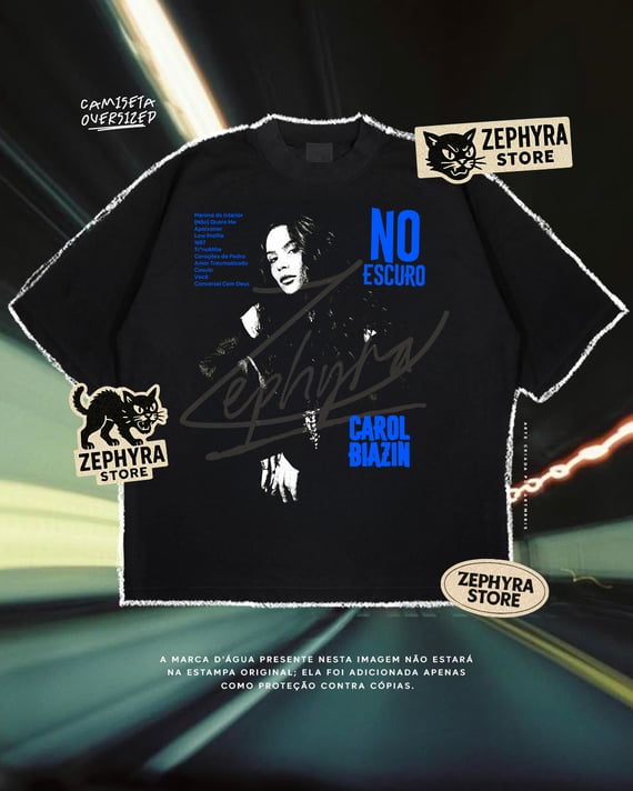 Oversized - Carol Biazin - NO ESCURO 