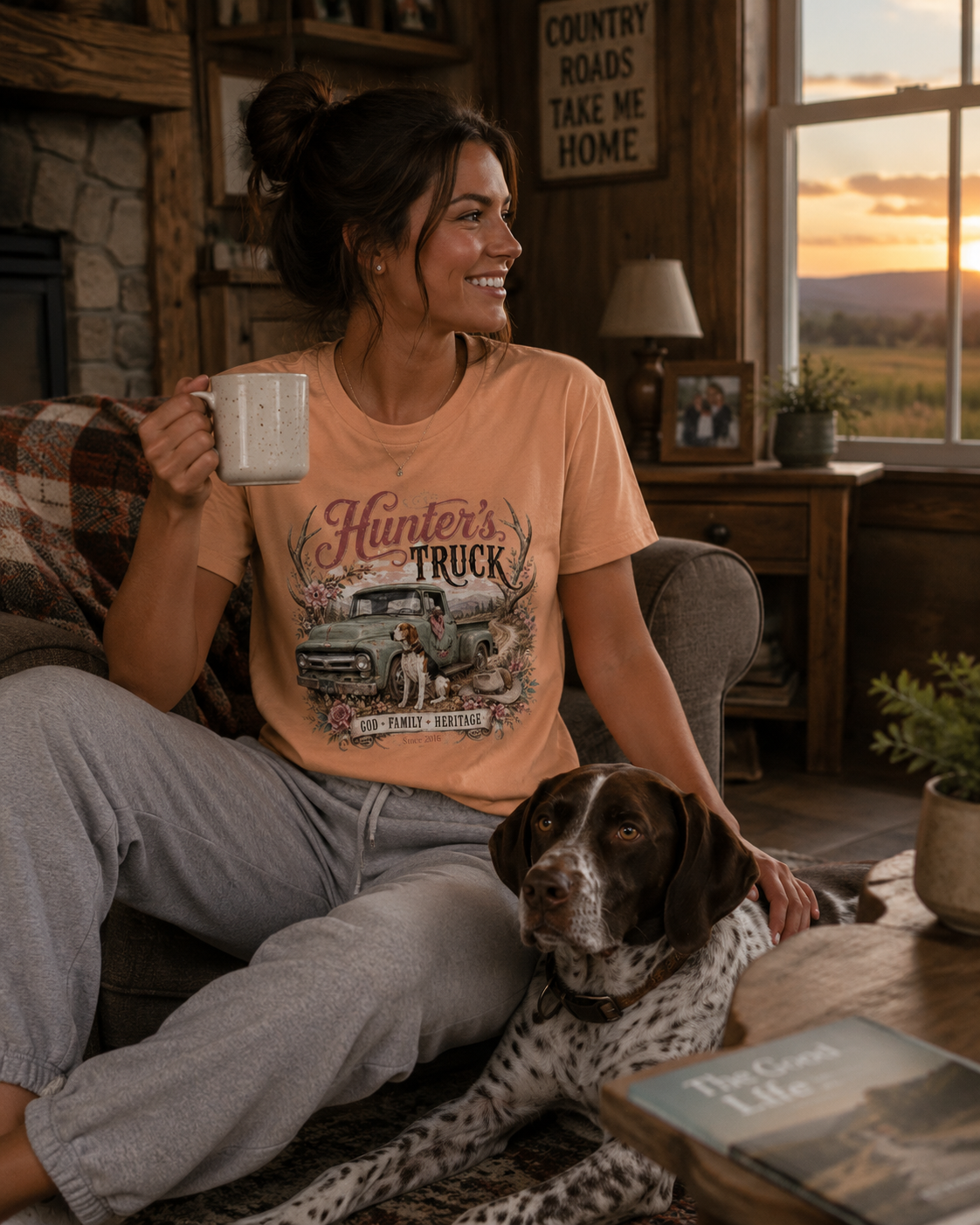 Camiseta HT Girl Hunter´s Truck Estonada