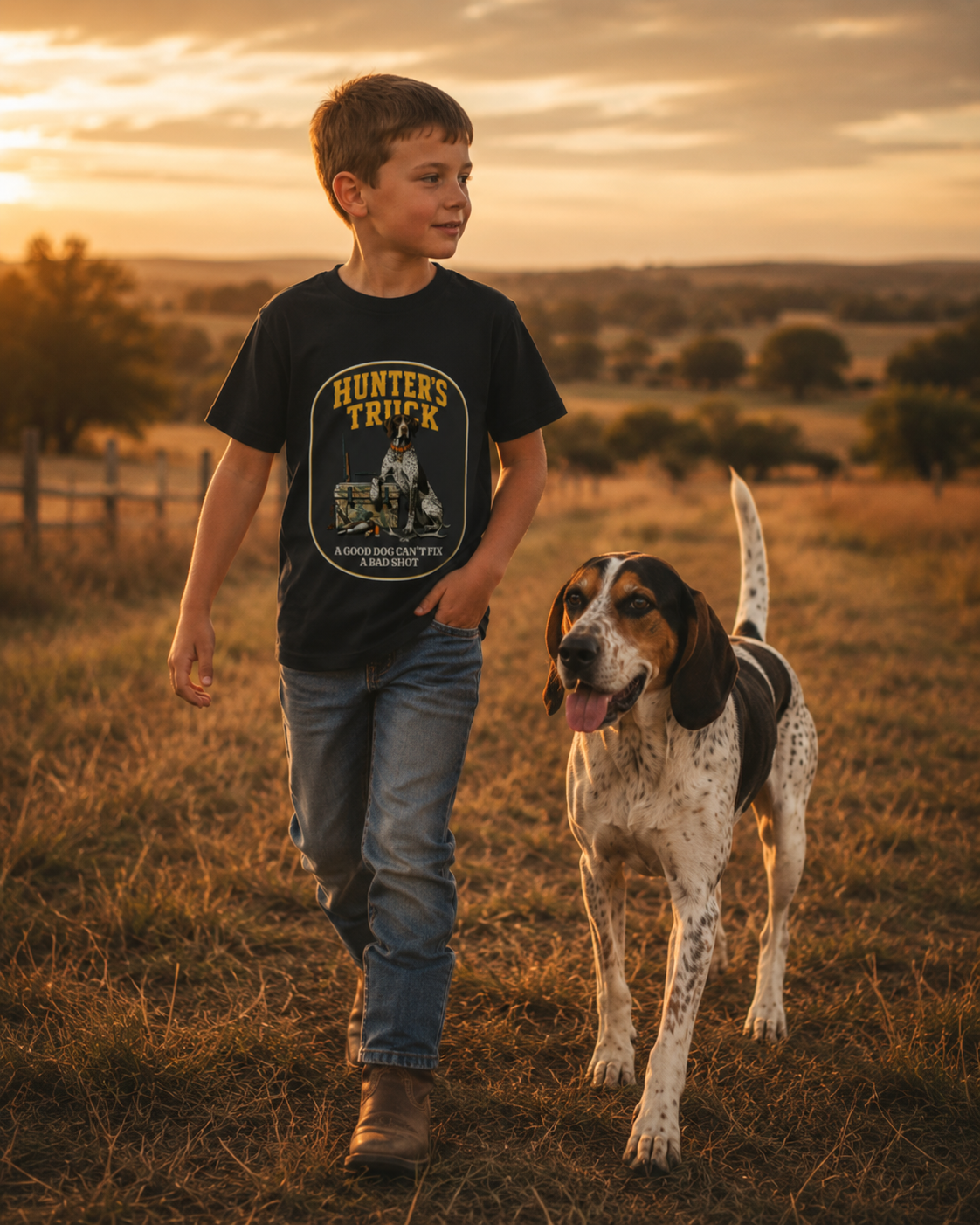 Camiseta HT Kids Good dog