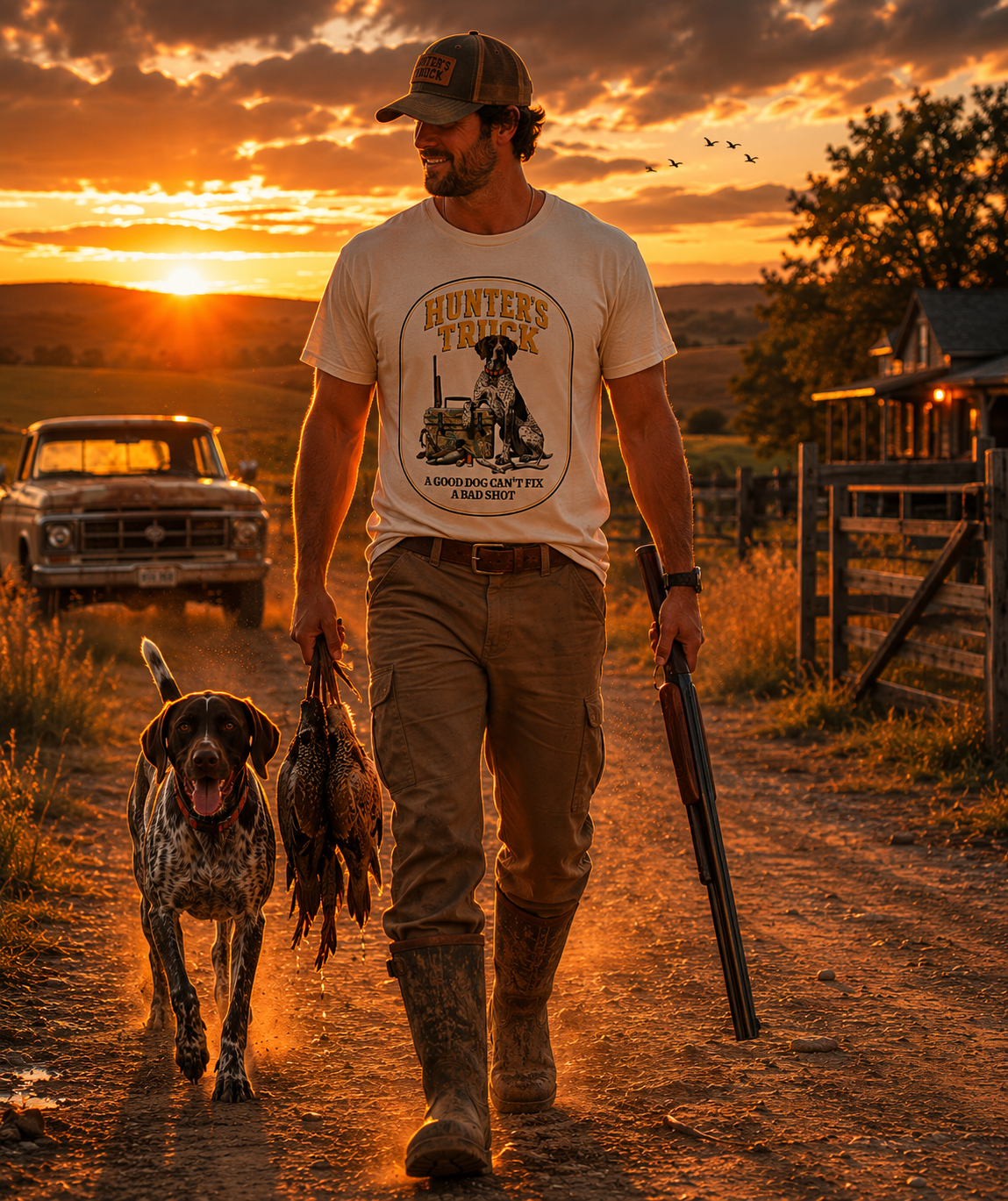 Camiseta HT A good dog can