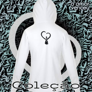 Nome do produto Moletom Com Zíper Amor Completo