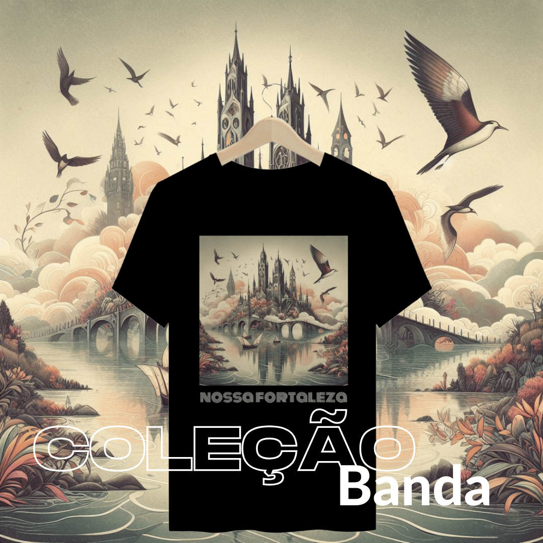Nome do produto: Camiseta Nossa Fortaleza Paisagens