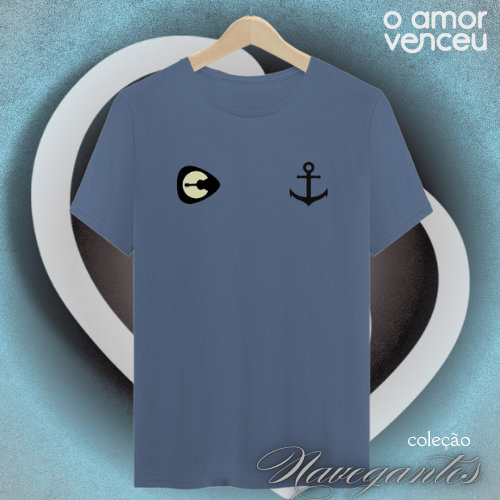 Nome do produto: Camiseta Estonada Navegantes Simbolos
